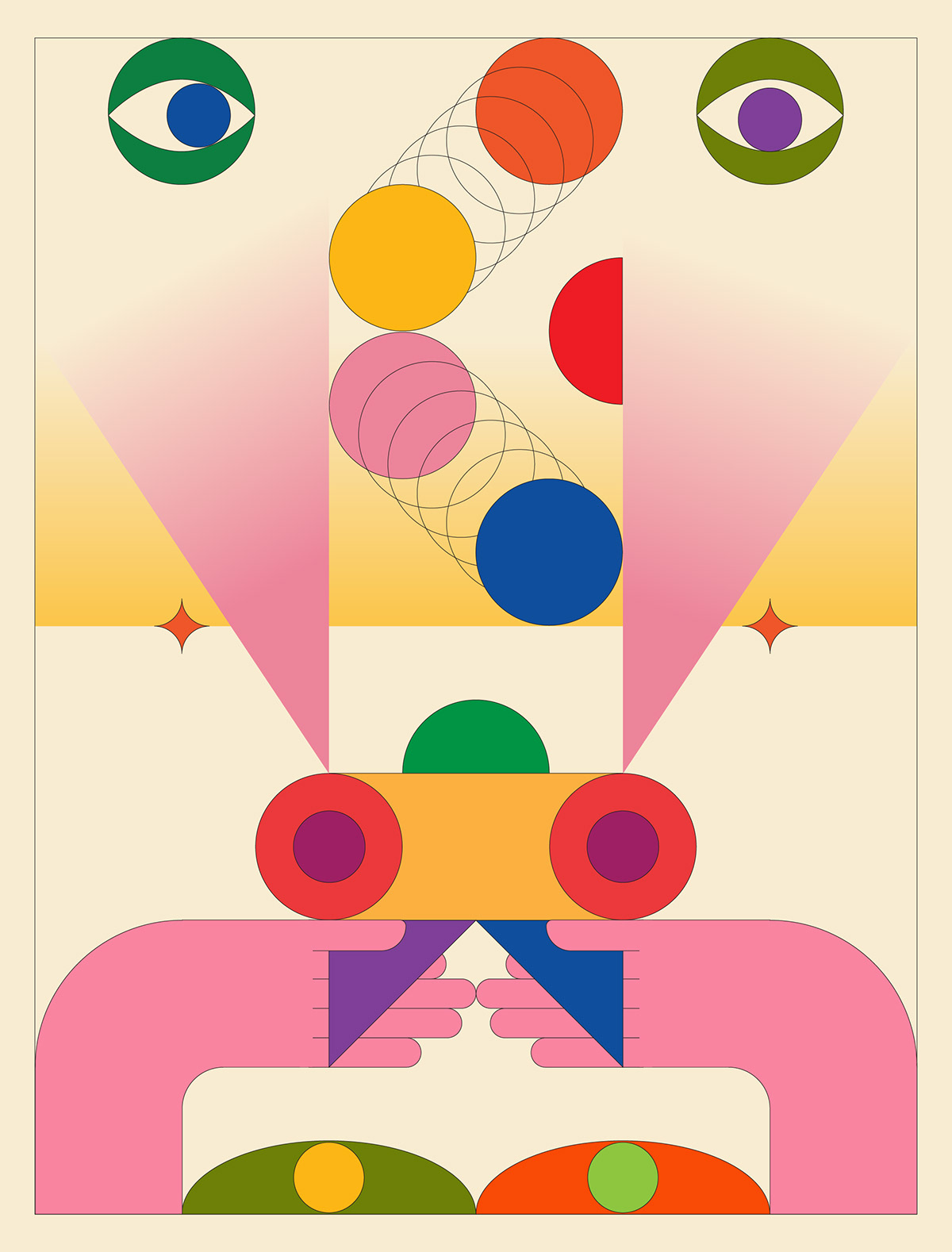 bauhaus Minimalism Poster Design print visual identity Logo Design artwork cartoon concept art digital