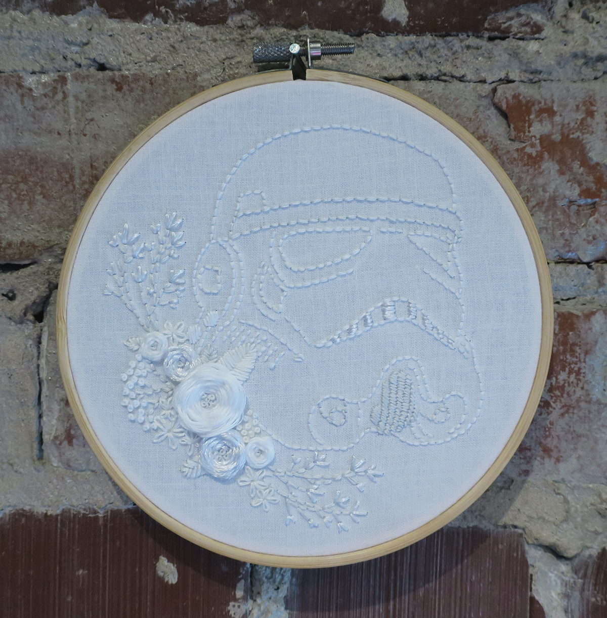 Embroidery star wars ILLUSTRATION  Needlework bethany maxfield handmade fanart