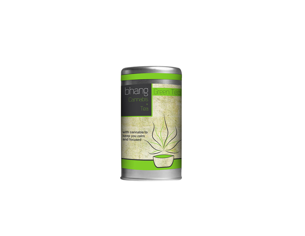 marijuana tea tea package Bhang weed tea cannabis medical green tea