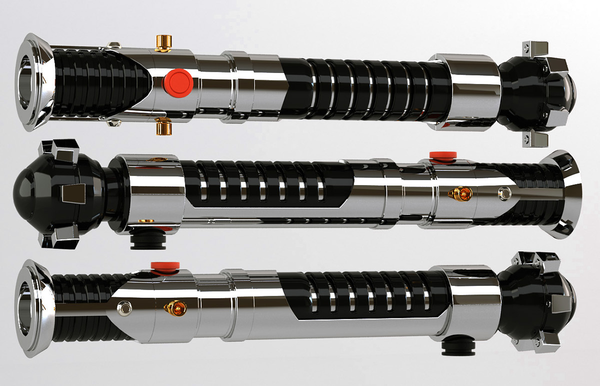 star wars light sabers sabers 3D weapons jedi sith yoda count dooku Obi-Wan Kenobi MACE WINDU Darth Maul ventress