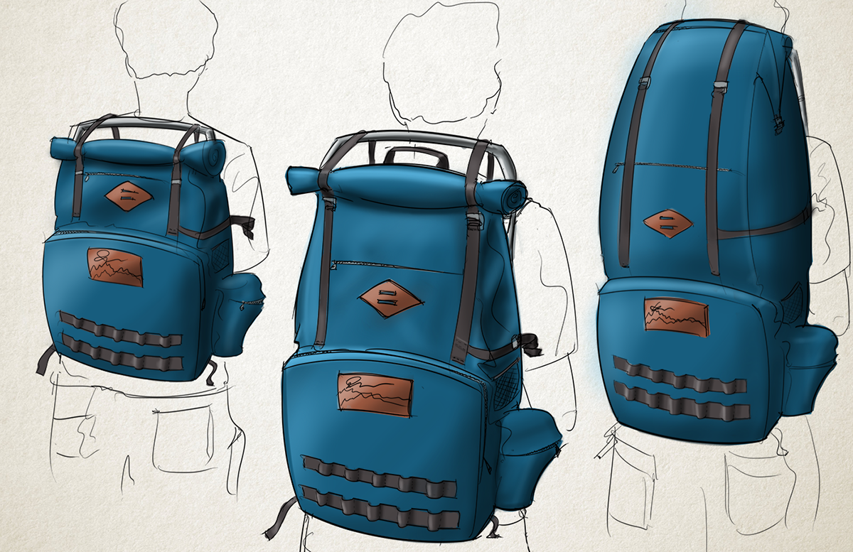 adaptpak softgoods backpack Adaptable Backpacking school