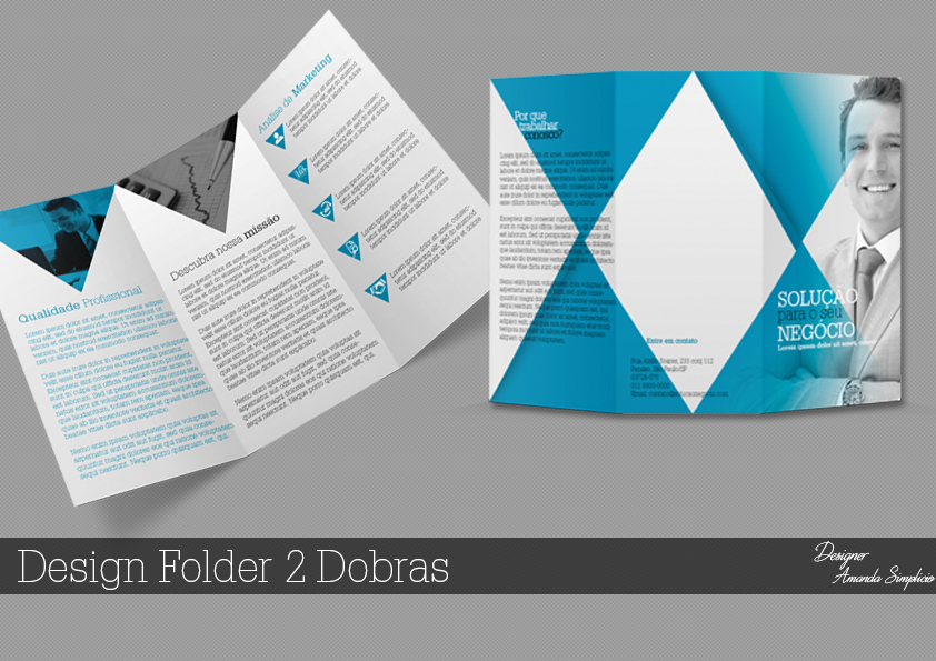folder design criação