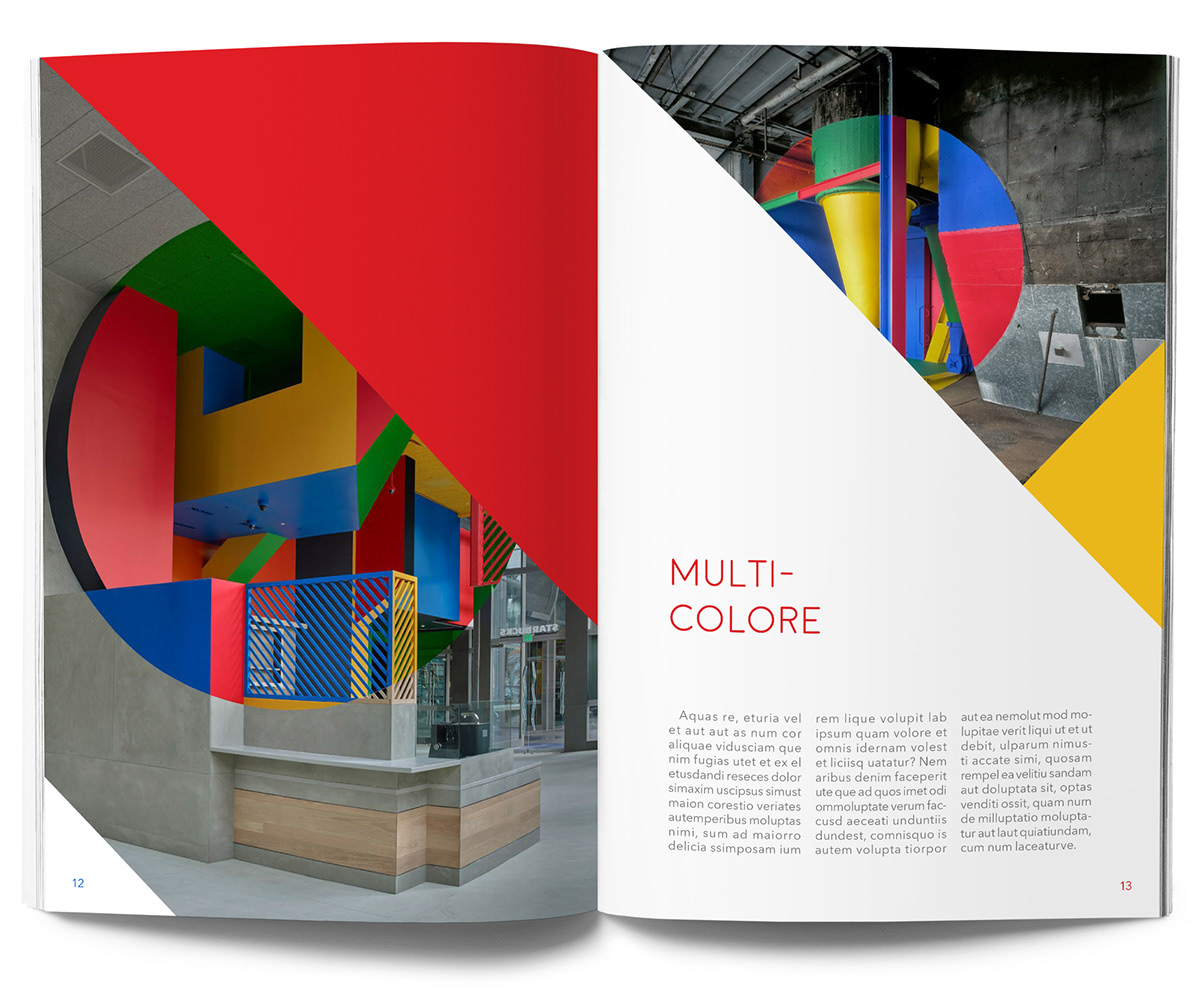 anamorphosis color blue red yellow rousse Varini truly design geometry book