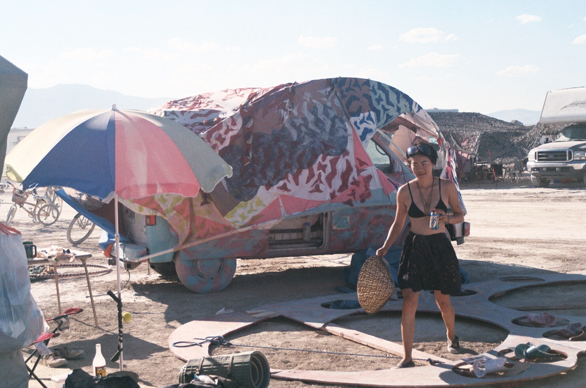 Burning Man  art car mutant vehicle