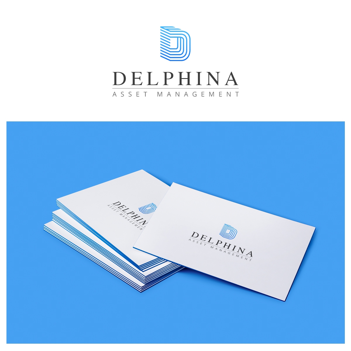 Delphina Asset Management 99Designs logocontest