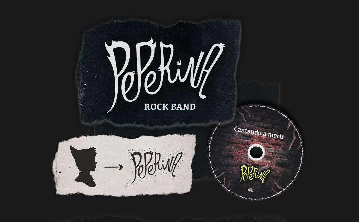 music rock rock band peperina ilustration brand editorial Cantando a morir