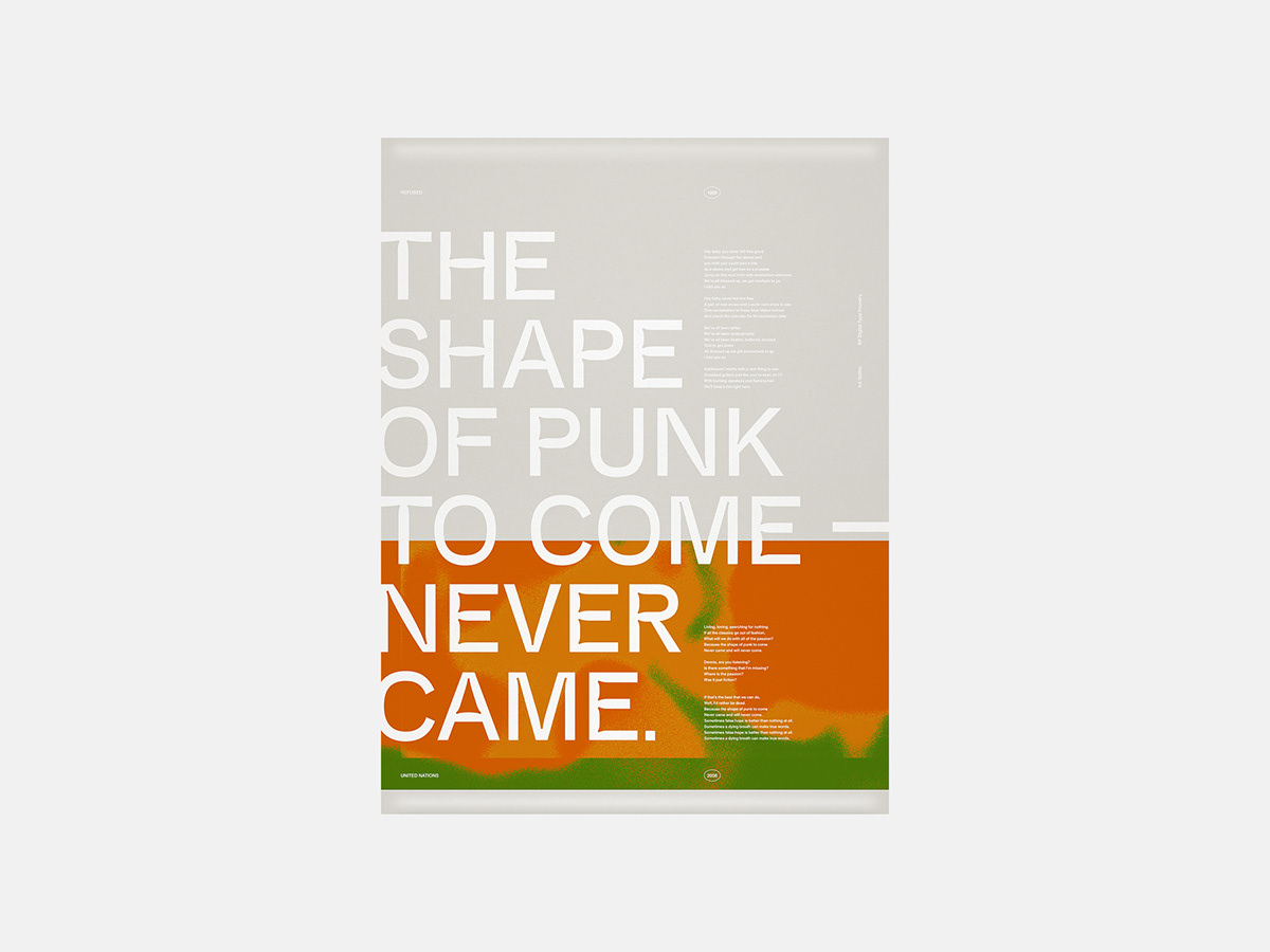 typography   poster Poster Design print Lyrics music