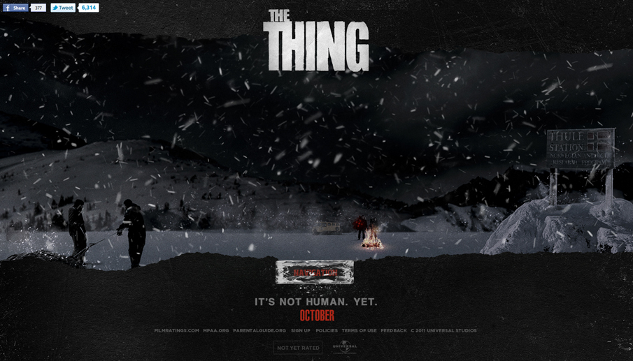 the thing Theatrical universal Web