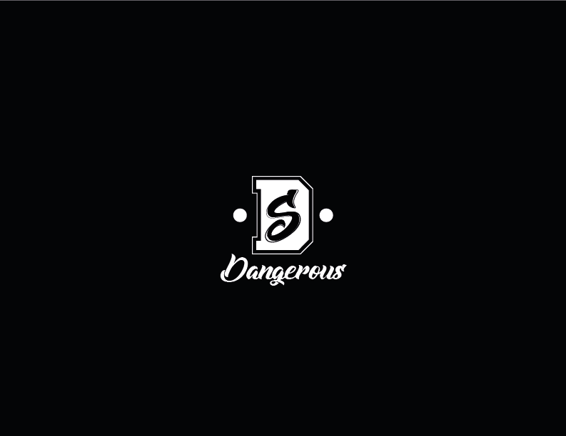 Dangerous font Illustrator Logo Design Logotype typography   vector visual identity