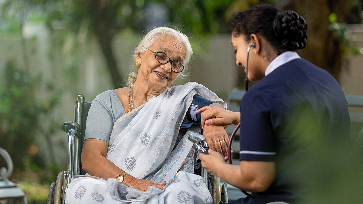 senior citizen old age hospital kerala nurse care RESIDENTIAL & WELLNESS India Old Age Home