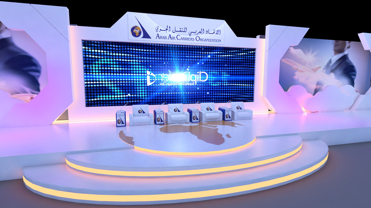 Stage 3D design booth