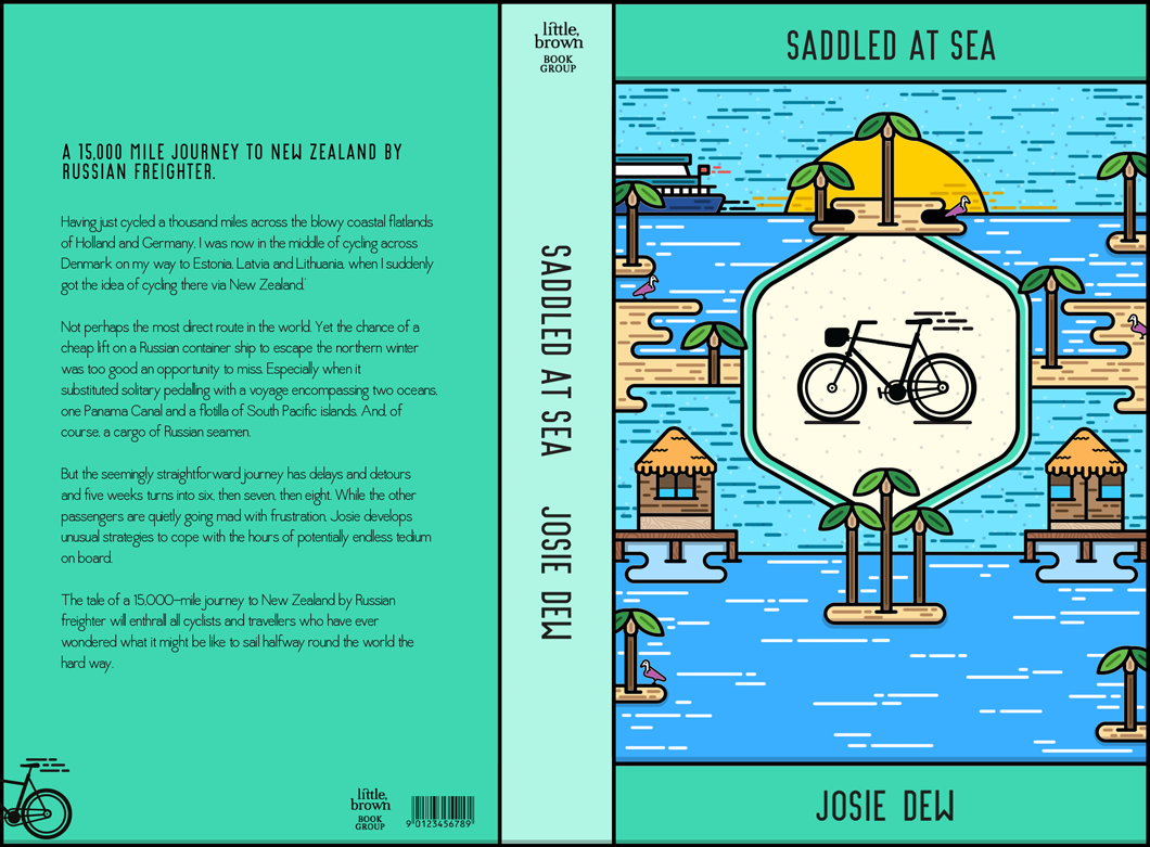 vector Cycling Travel strokes artwork book book cover graphics design mock up color print art digital Illustrator