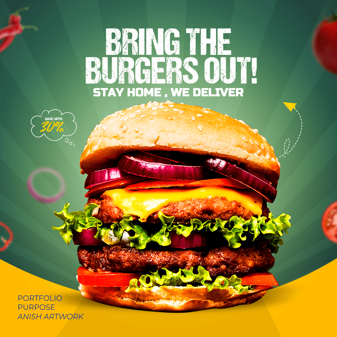 burger Food  Social media post Advertising  Burger King offers ads Graphic Designer burger king flyer Burger King Poster Design