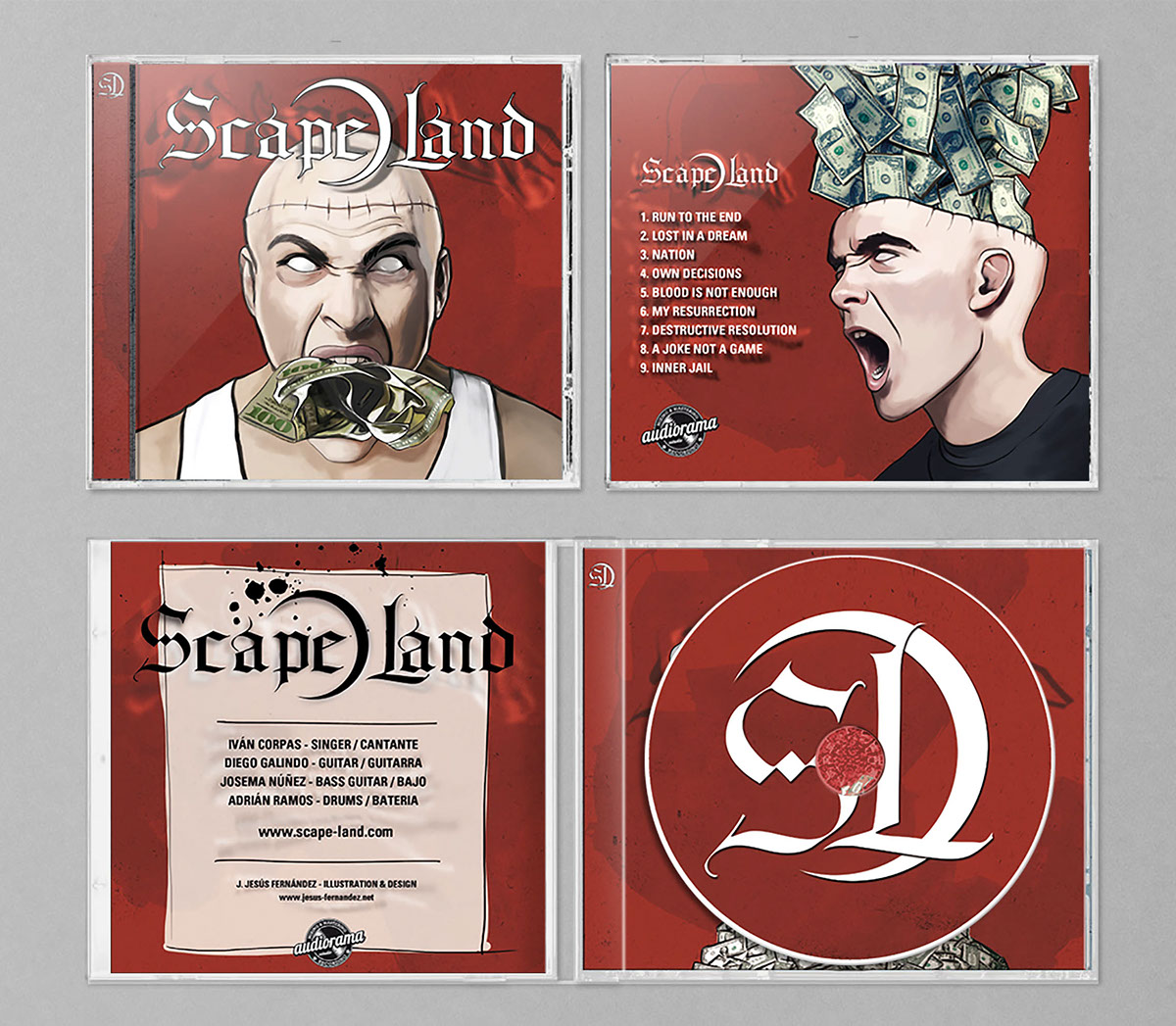 cd- artwork scape-land rock