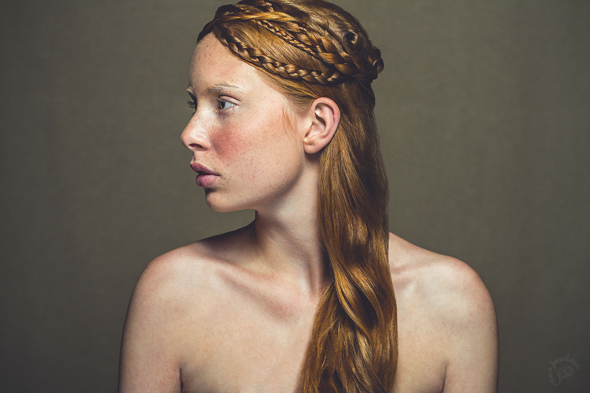 model natural Neutral beauty freckles aarhus fotograf jarmolowicz studio close ups