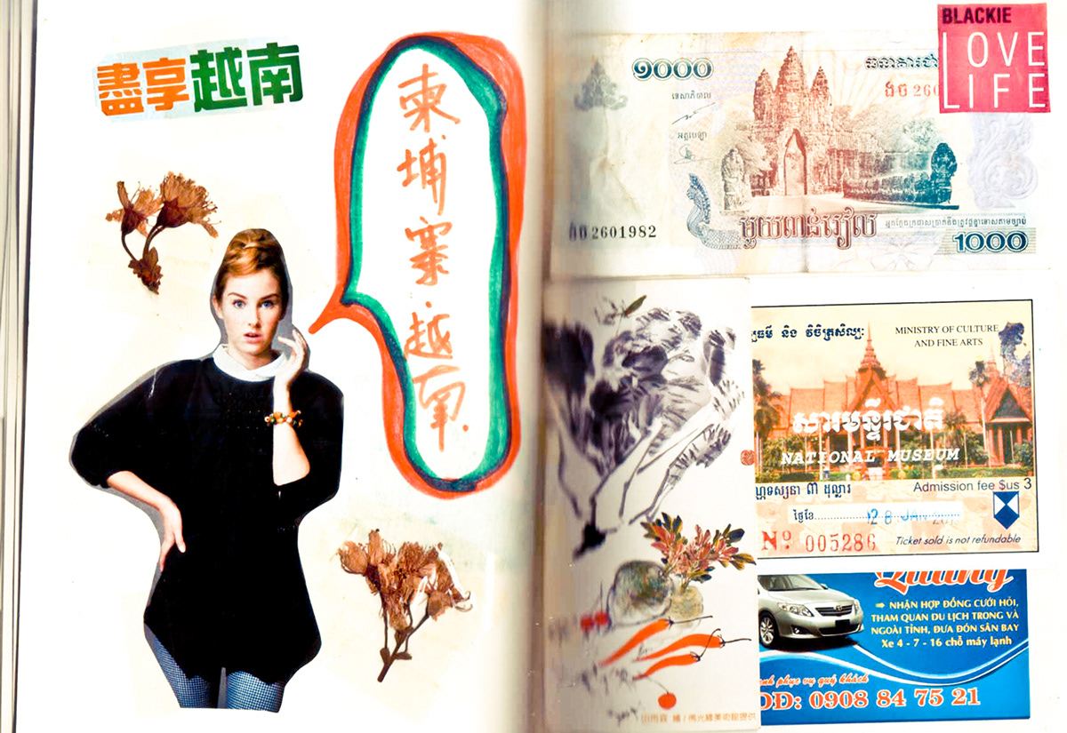 kelseyz ninterest troublexy Travelling bagpacker  taiwan Collection book research ticket trip journey