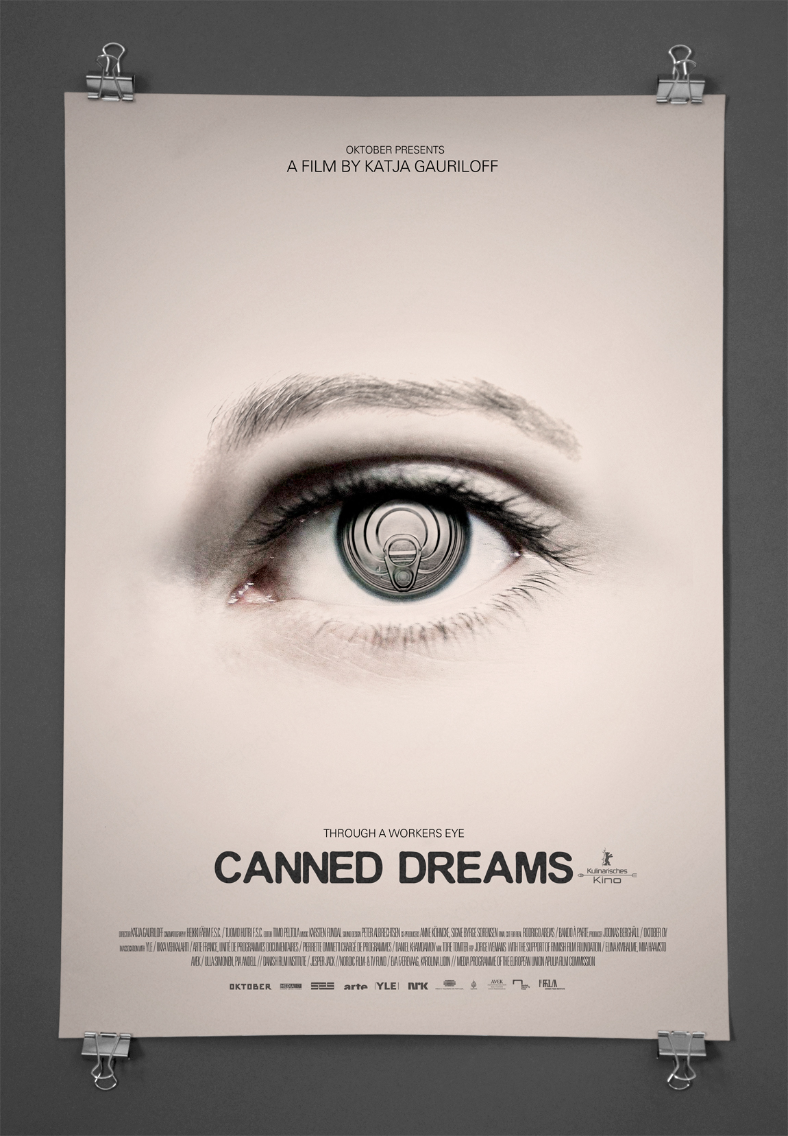 canned  dreams   movie  film  poster  design  festival  dokumentary  Cinema michael  gad