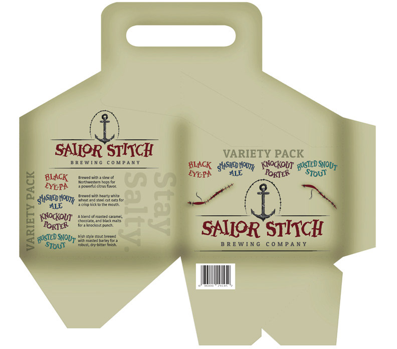 beer beer bottles branding  brewing company drunken label design labels Logo Design Packaging Sailor