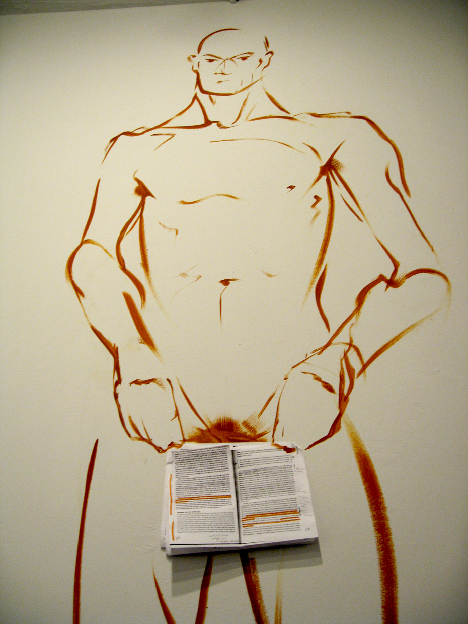 installation portrait self portrait gay art figure