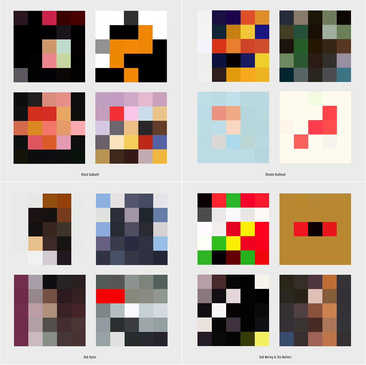 album covers Cover Art color themes abstraction Pixel art Minimalism music design