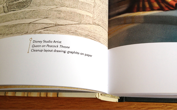 catalog book design book cover Walt Disney snow white