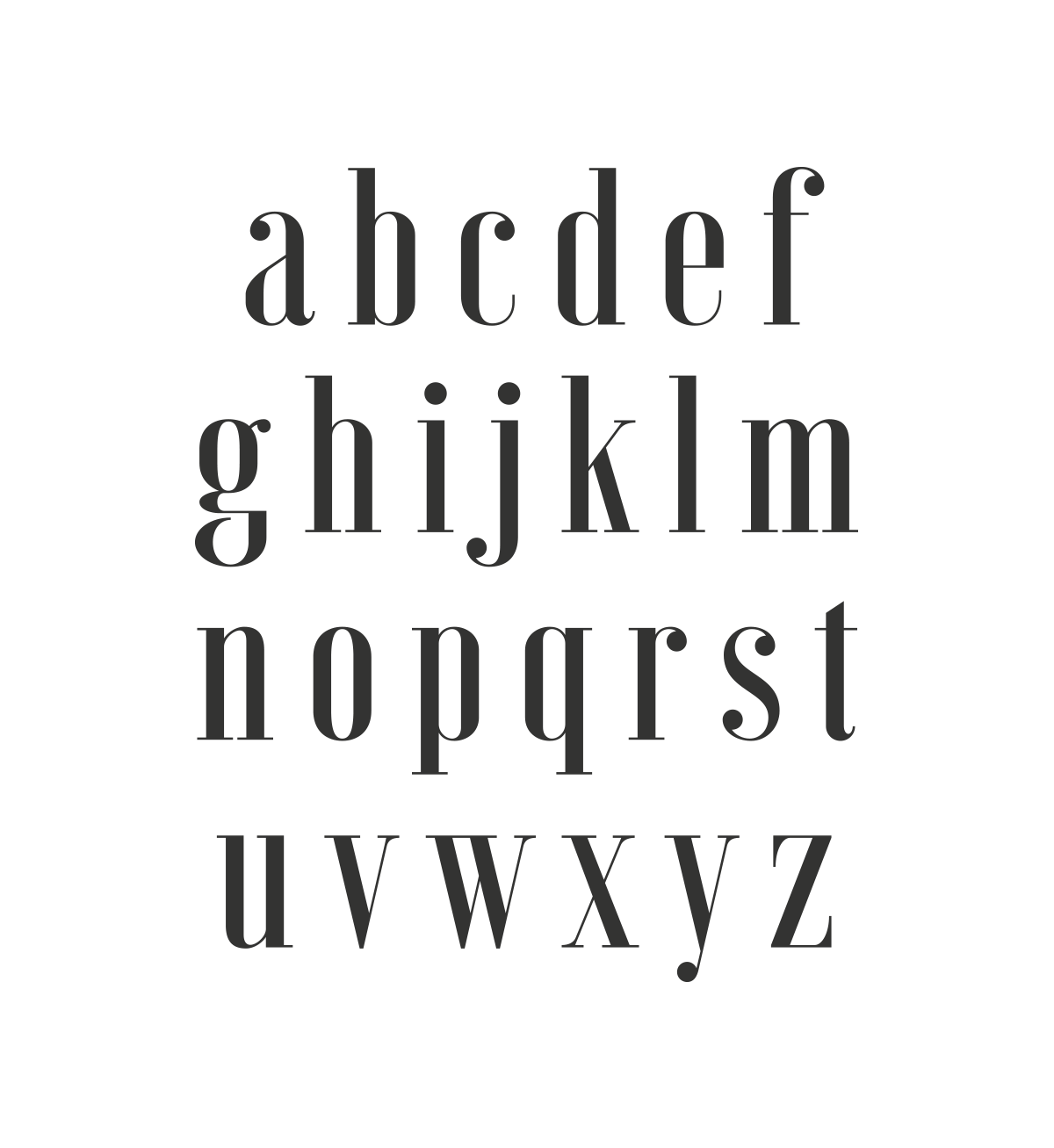 free font voga serif elegant classy Typeface condensed bold medium regular Display free type Opentype alternates