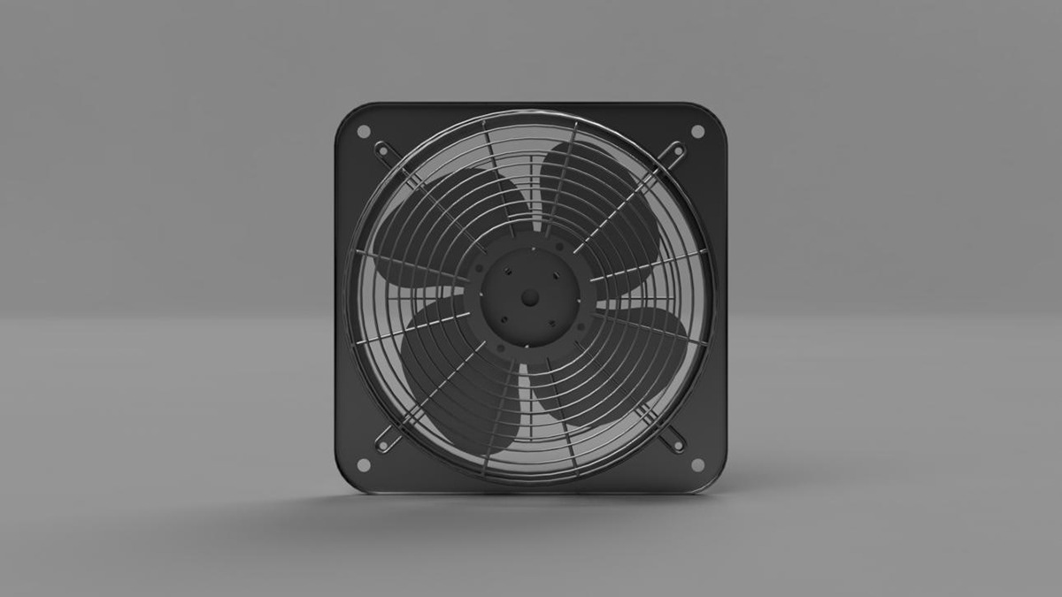 3d modeling design exhaust fan fusion 360 industrial industrial design  metal metal works product product design 