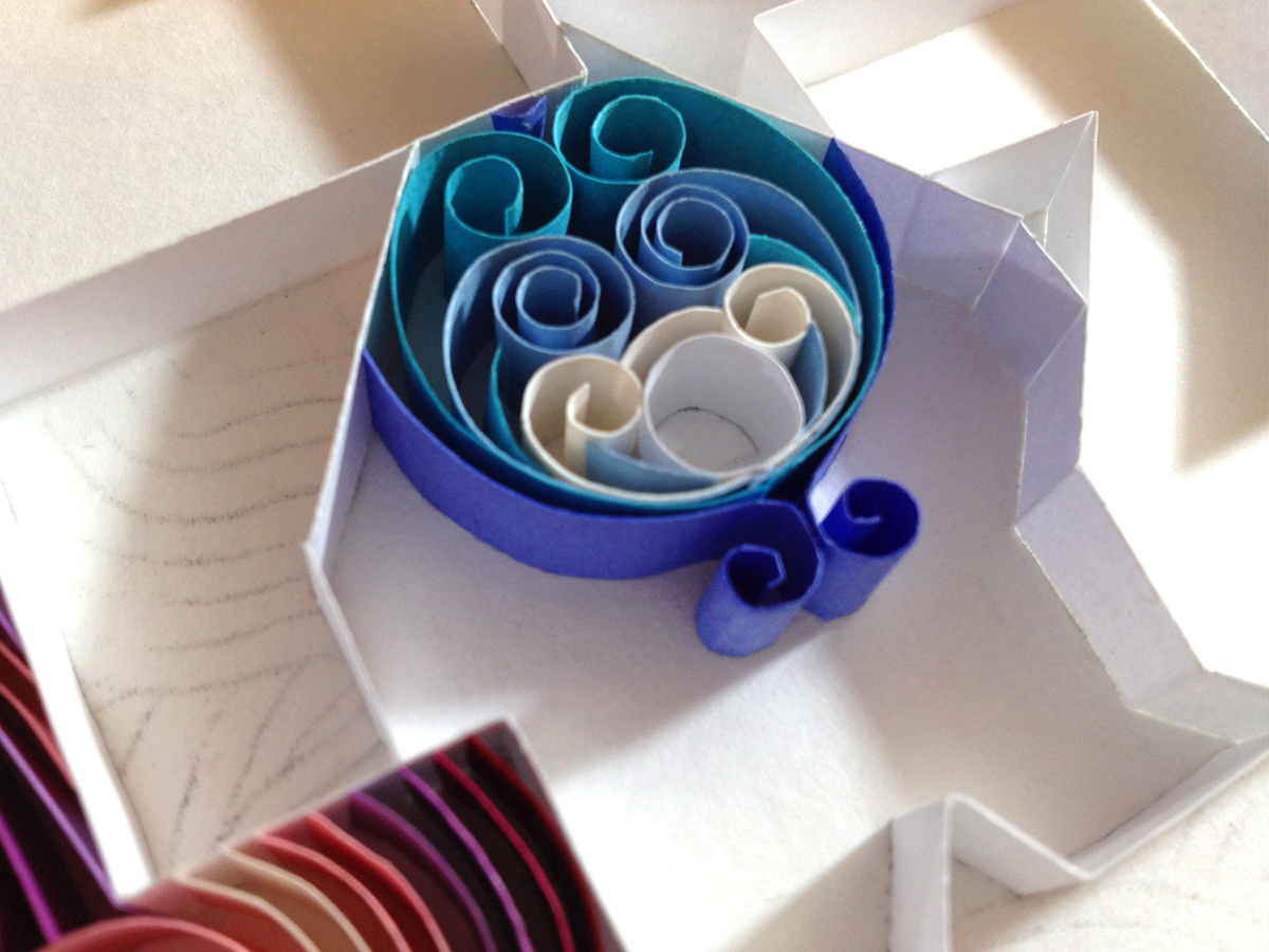 maze paper papercraft paper art round plazm anniversary giveaway play interactive typo quilling colors colours