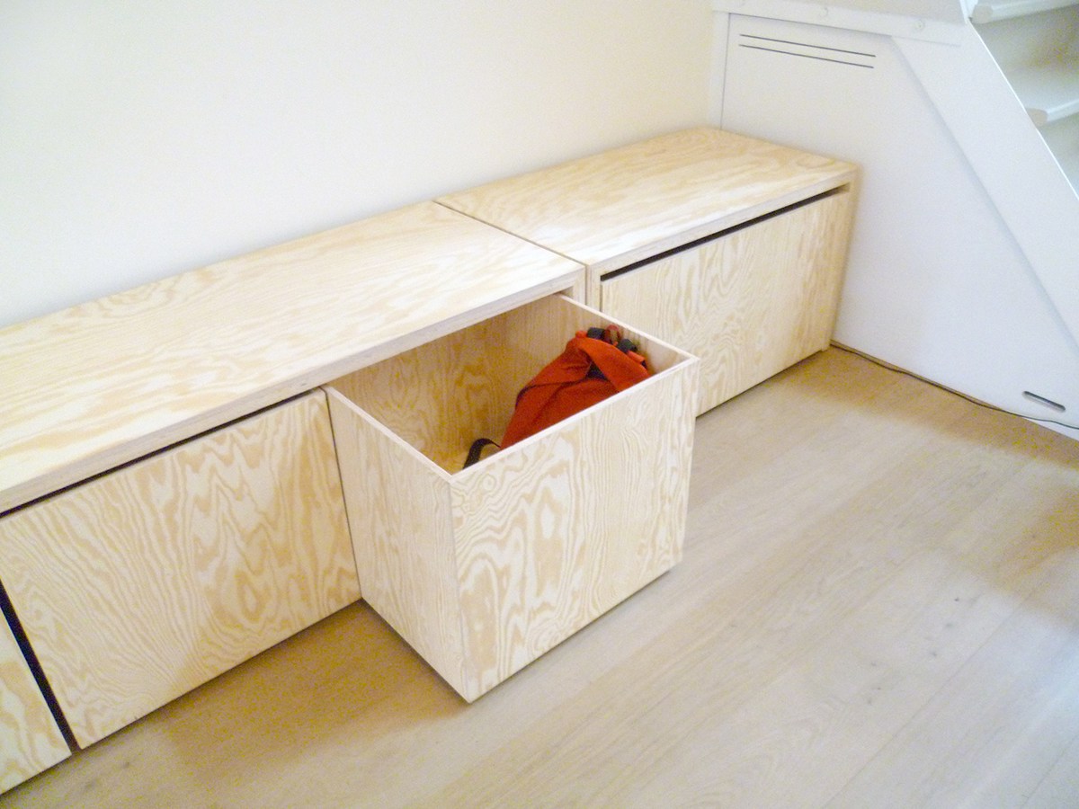 bench furniture craft wood pinewood seat Banc bois sapin banquette