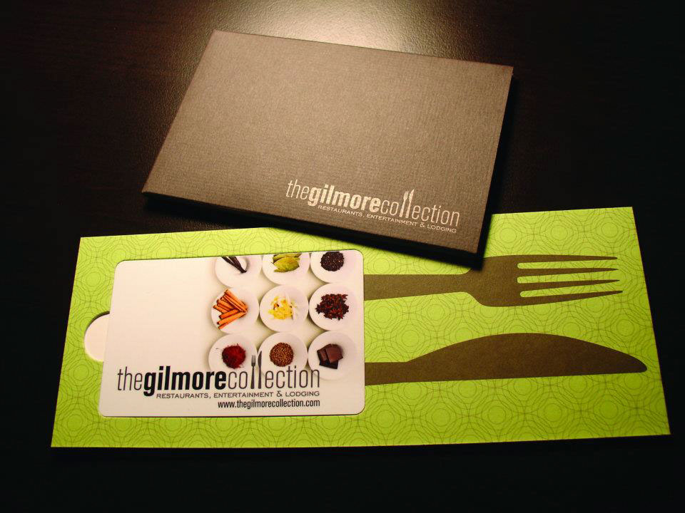 package design   restaurants  branding gift card packaging
