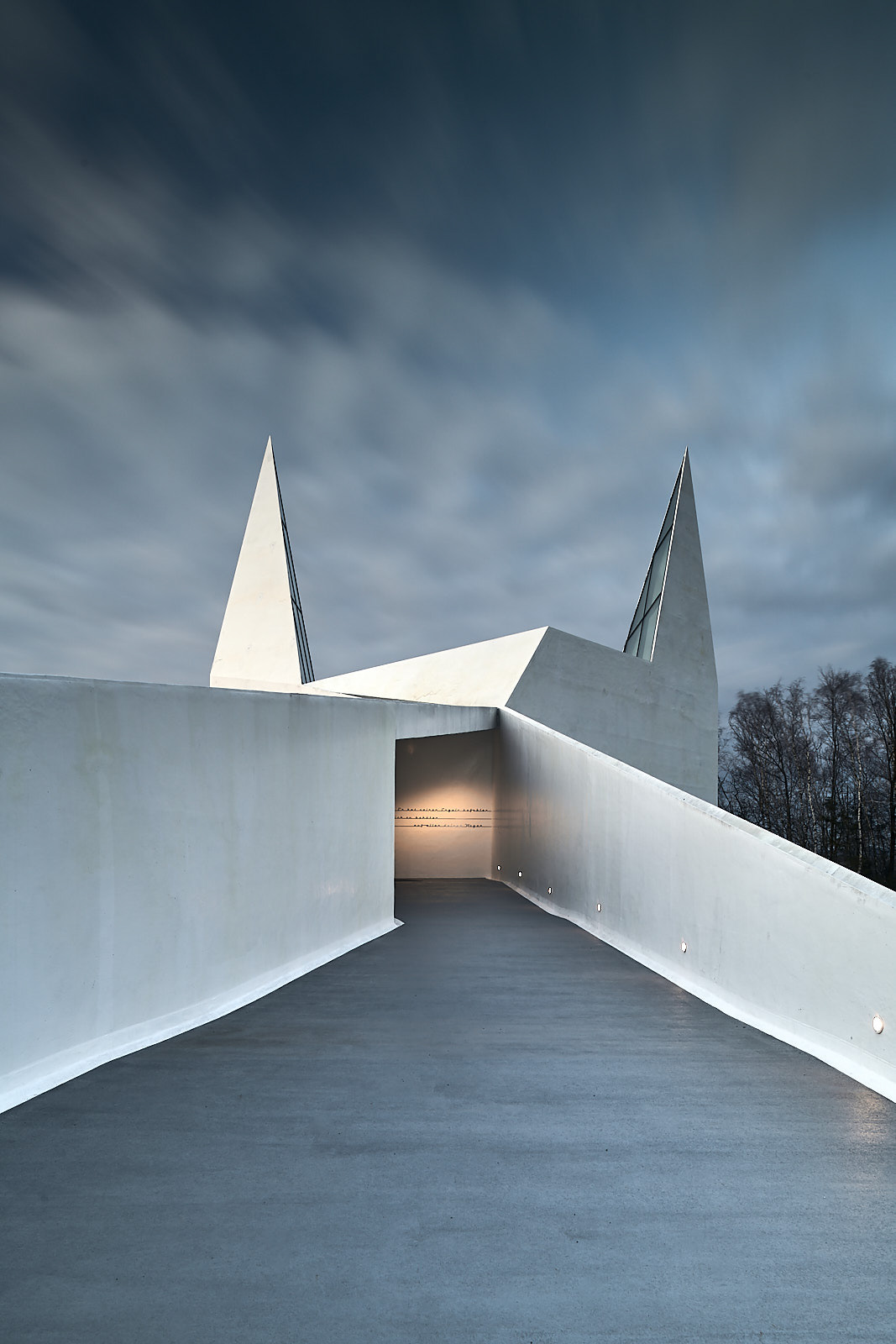 architektur Architekturfotografie autobahnkirche kirche Raststätte religion Siegerland