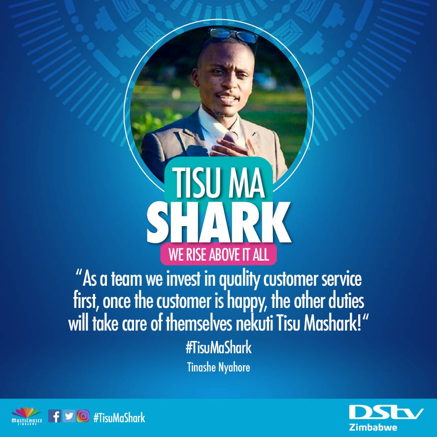 Advertising  Cinema Entertainment Film   movie multichoice Story telling Tisu ma shark Zimbabwe