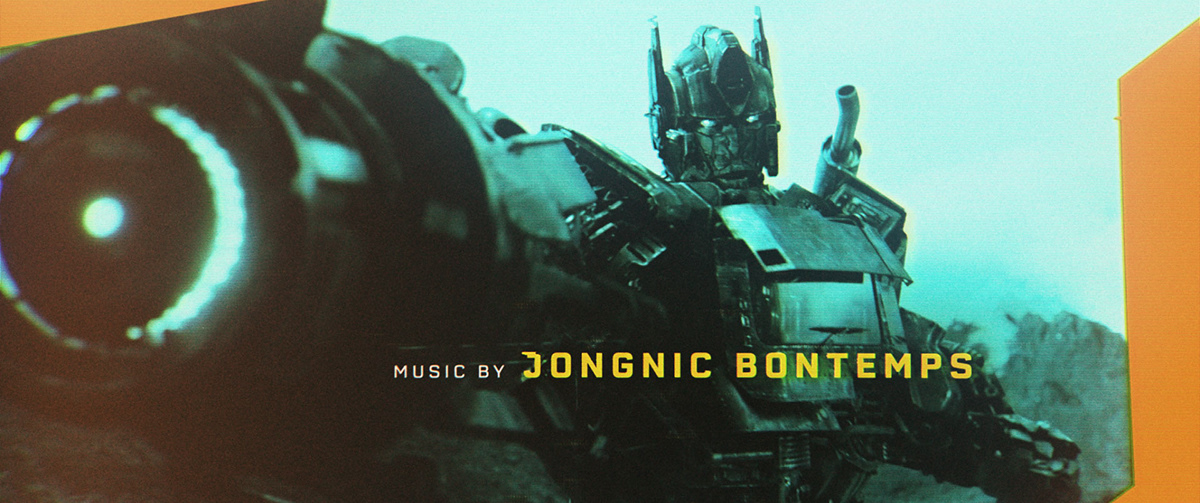 Adobe Portfolio movie Title title sequence Film   typography   Transformers