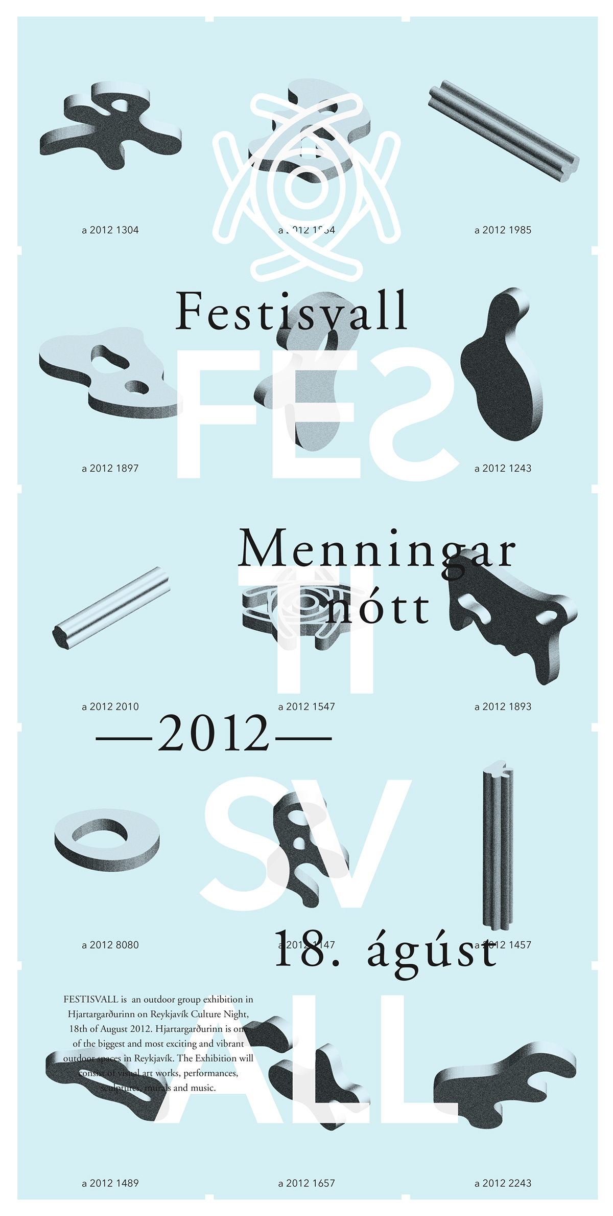 poster festival iceland art festival