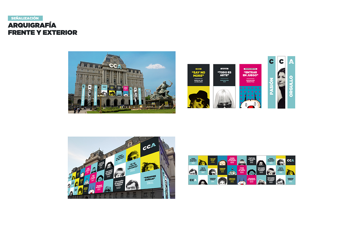 CCK diseño gráfico centro cultural Catedra Yantorno  editorial Diseño integral cultura argentina