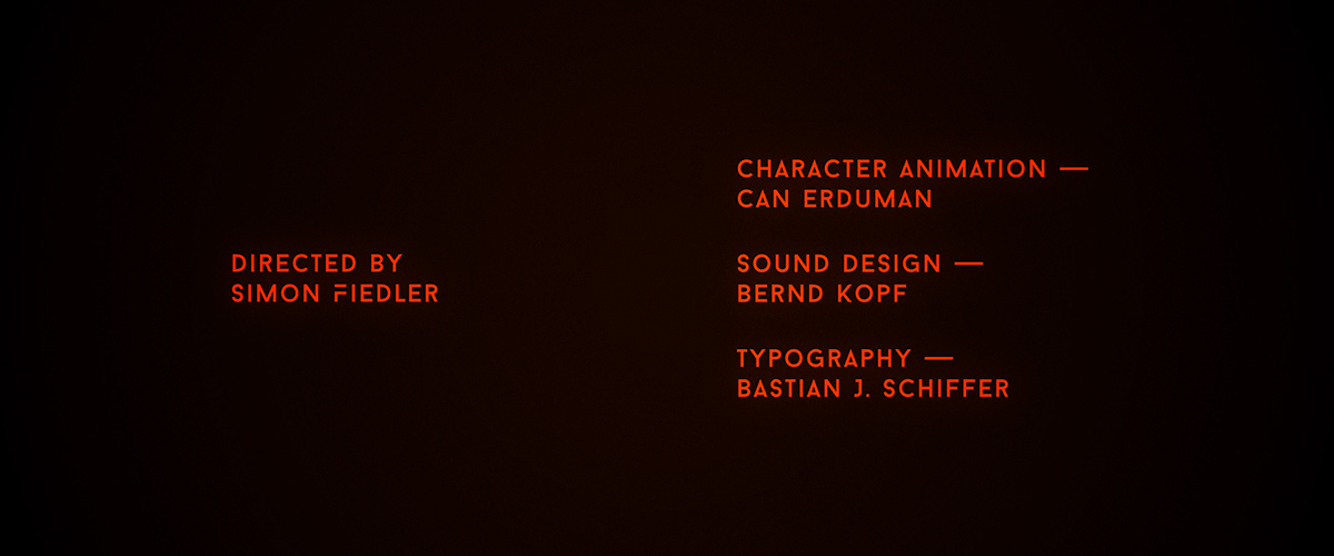 typography   animation  end credits