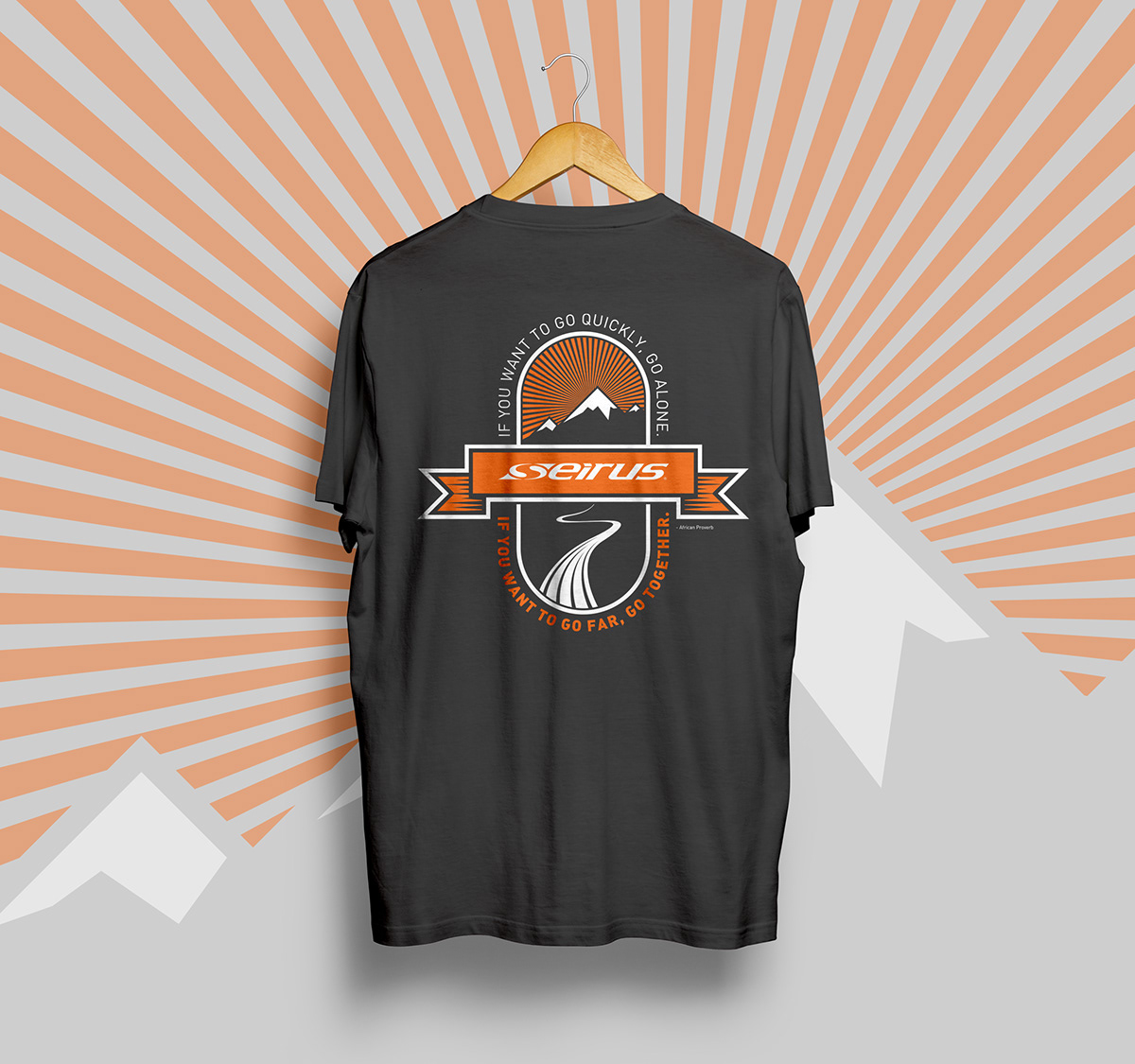 Adobe Portfolio shirt T Shirt apparel design snow Ski mountain snowboard ILLUSTRATION  brand
