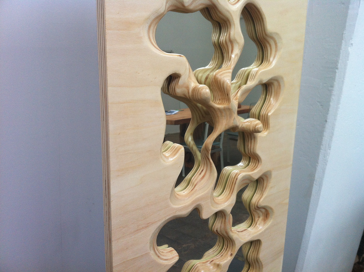 wood furniture plywood mirror frame rasp