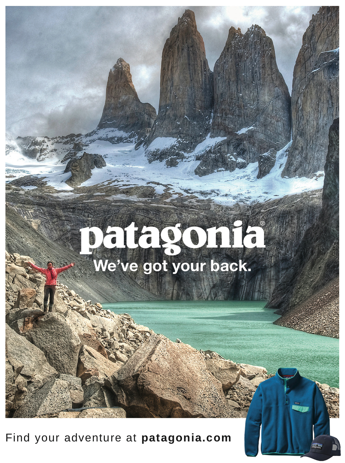Patagonia we're got your back ad.