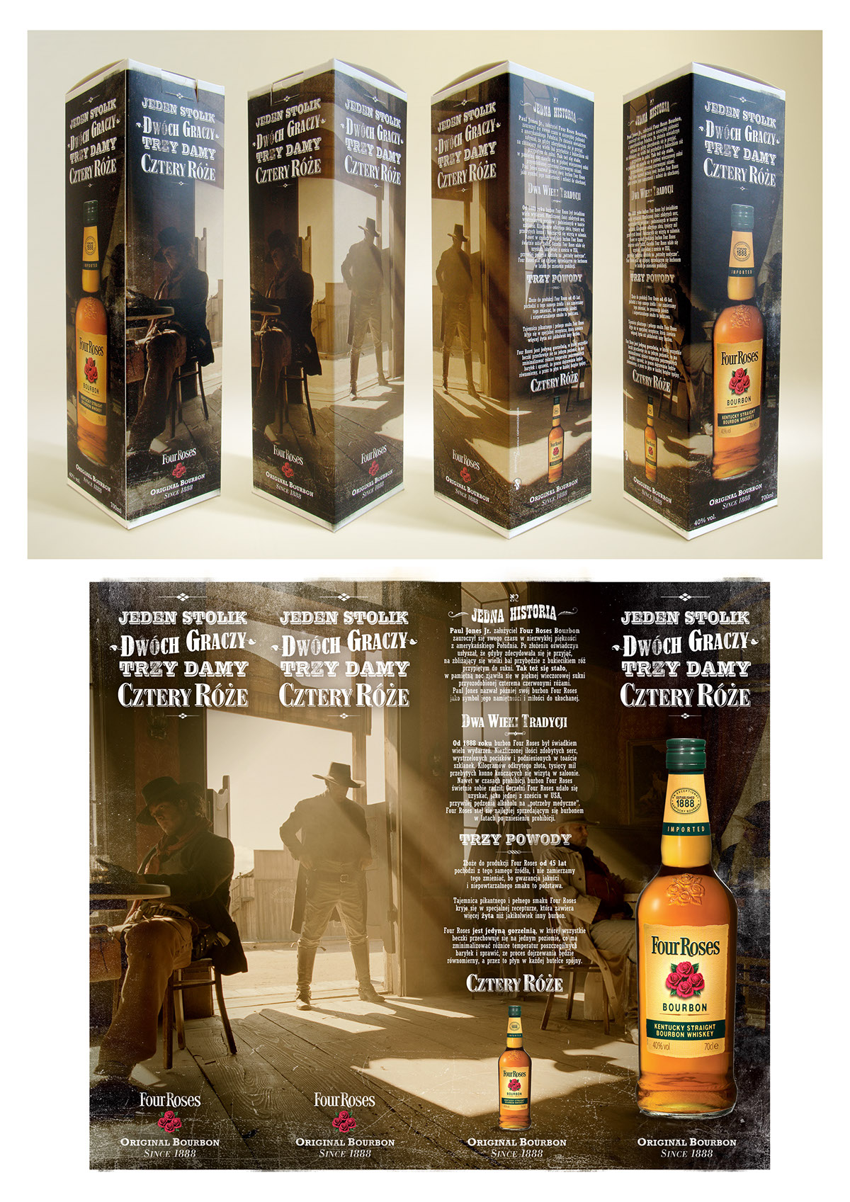 pernod ricard Four Roses design