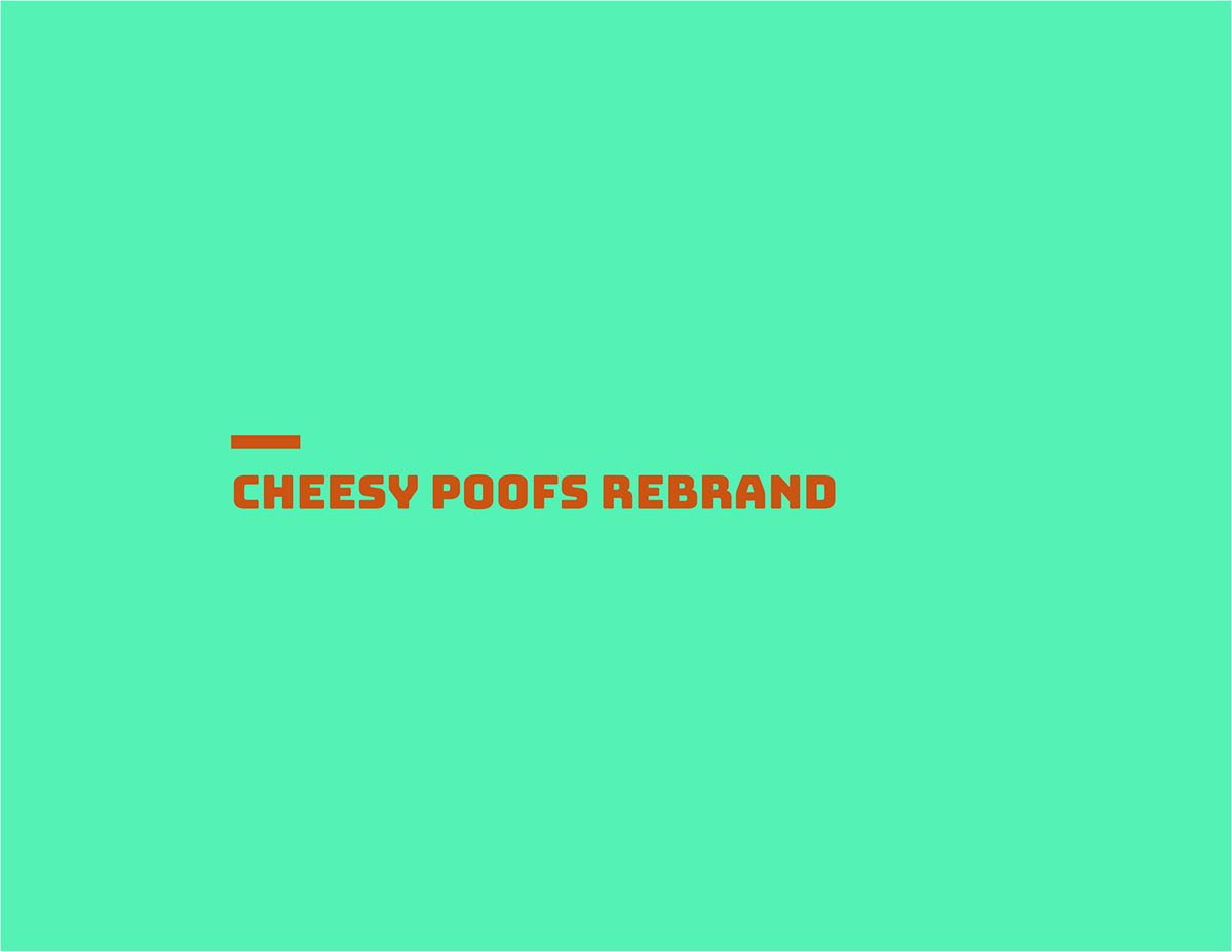 brand identity branding  cheesy poofs funny graphic design  rebranding snack foods South Park visual identity