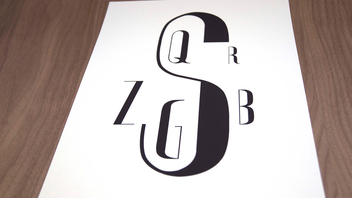 Typeface posters