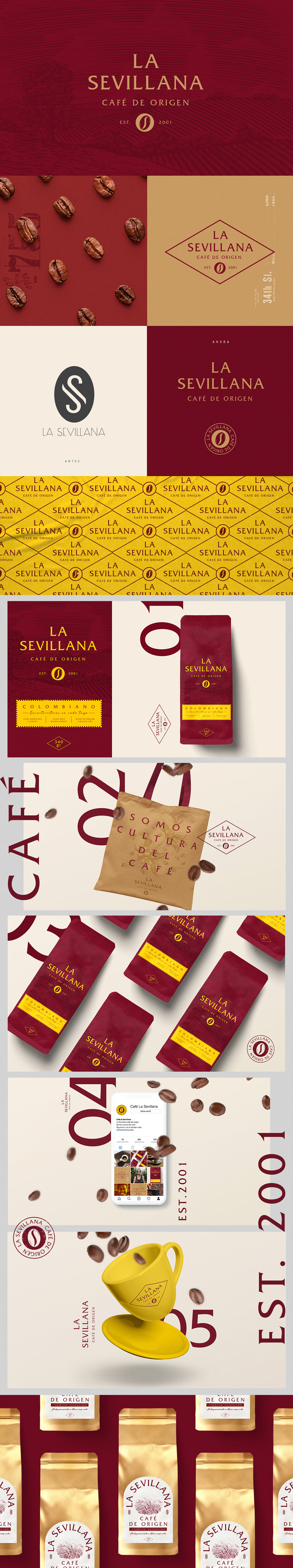 art direction  Brand Design cafe Coffee coffee packaging graphic design  imagen café Packaging