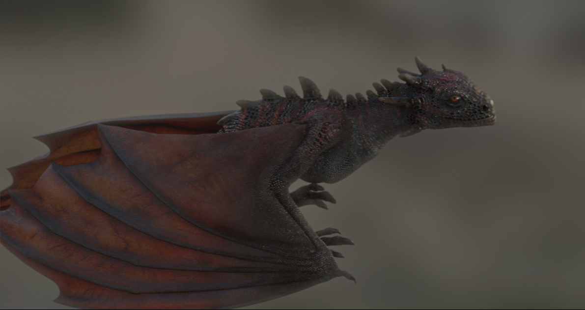 Game of Thrones  sesason1 Mari Maya textures texture artist dragons baby dragon tv show