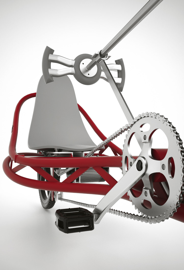 ZIGO Bike product design Render renderize rendering 3D model Rhinoceros solidwork africa Bicycle wheel