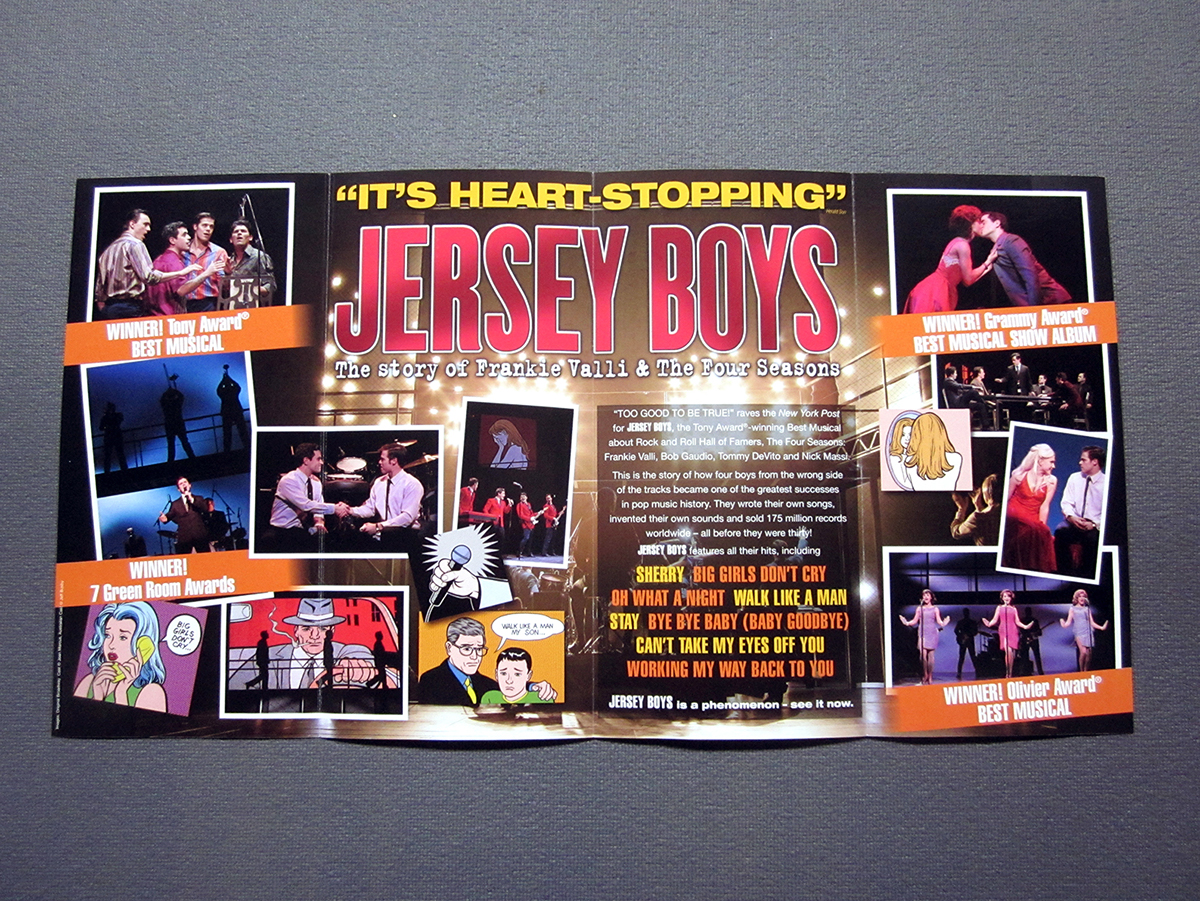 Promotion Theatrical Marketing campaign development jersey boys