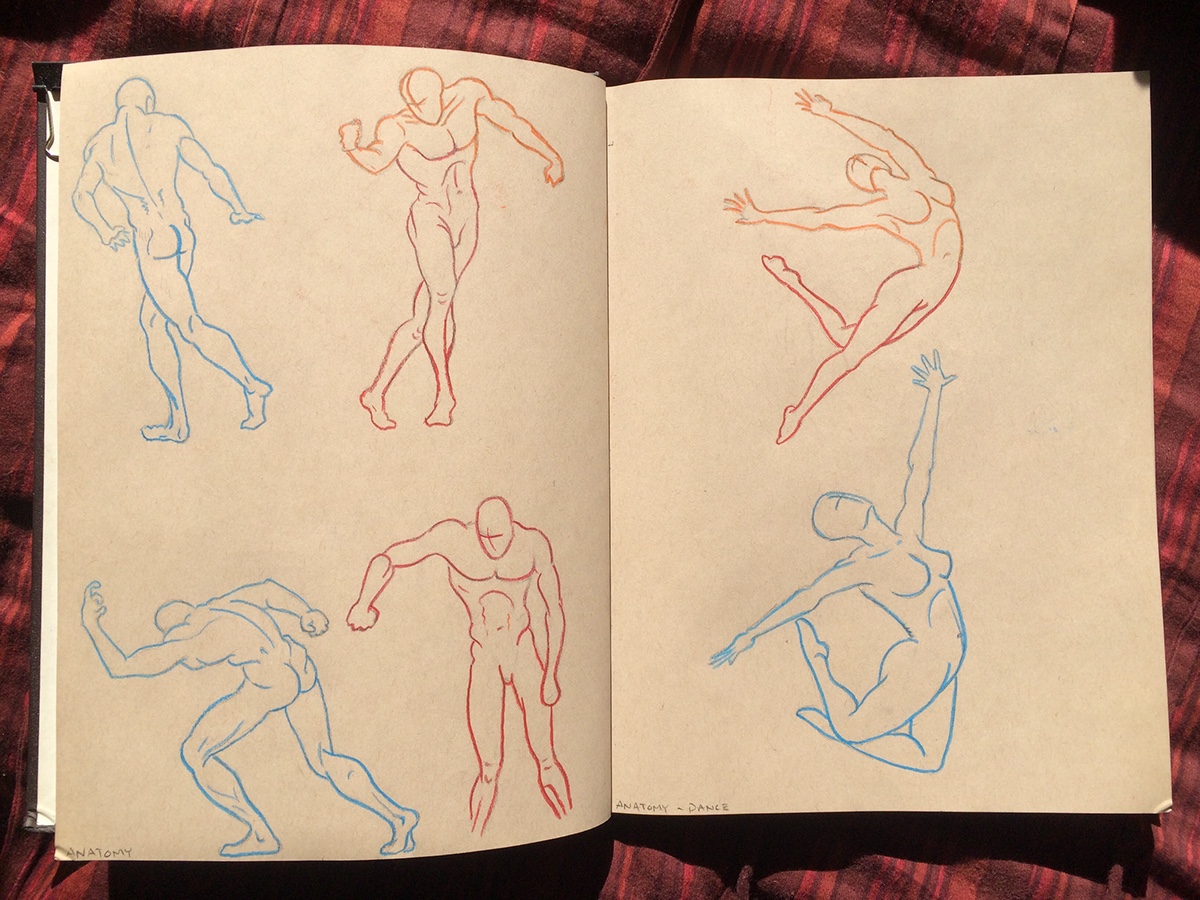 anatomy DANCE   life drawing John LaBrada