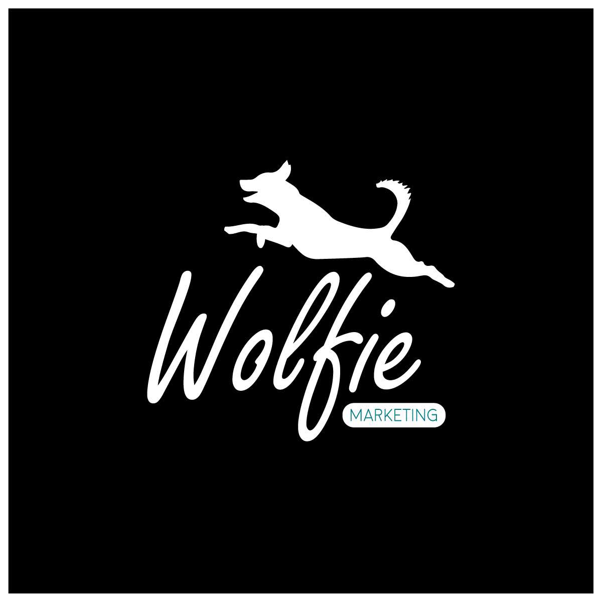logo wolf dog Wolfie