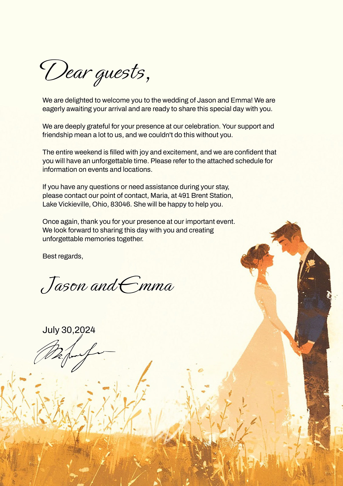 letter design wedding invitation wedding Wedding Card free freebie download Welcome Letter
