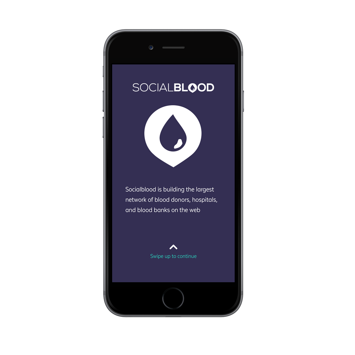 iphone ios socialblood blood donation app design